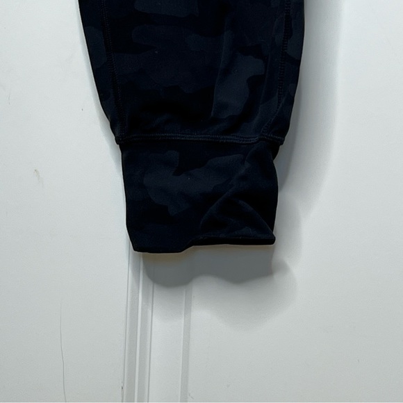 Lululemon Camo Align Jogger 12 Womens Black Grey Pants Relaxed Legging Incognito - Picture 12 of 15